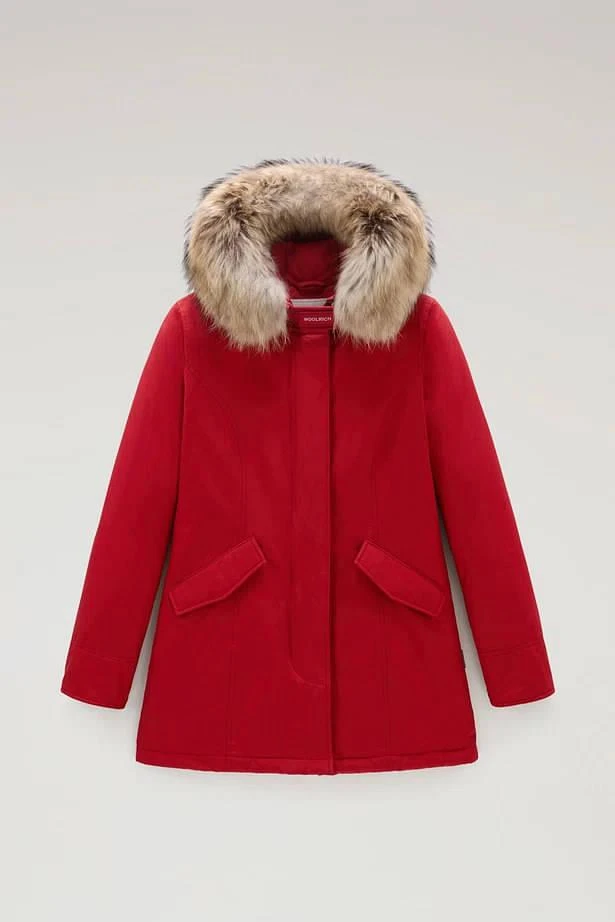 商品Woolrich|Jacket Artic Parka Cotton Red Dark Red,价格¥5404,第1张图片