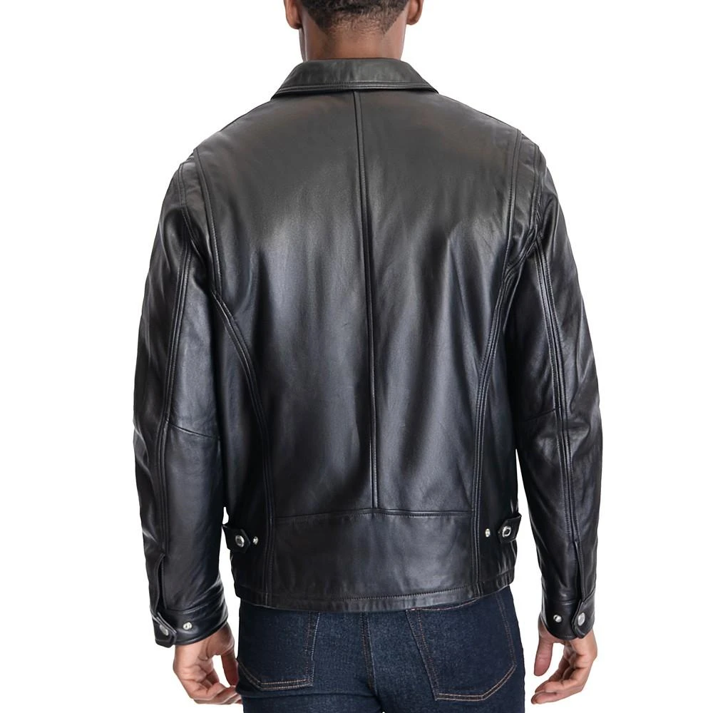 Men's James Dean Leather Jacket, Created for Macy's 商品