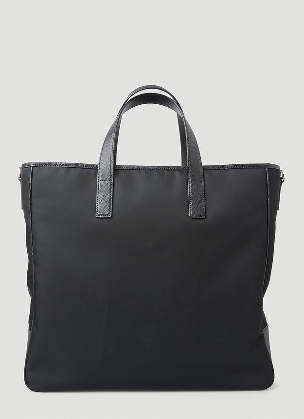 Re-Nylon Tote Bag in Black商品第3张图片规格展示