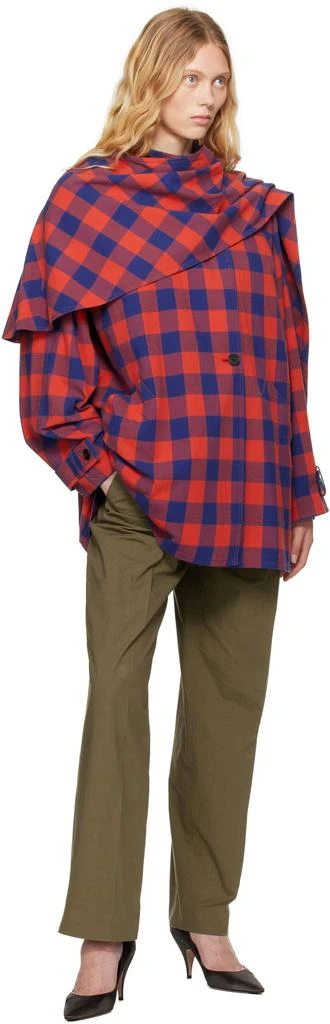 商品The Row|Red & Blue Tina Jacket,价格¥33790,第4张图片详细描述