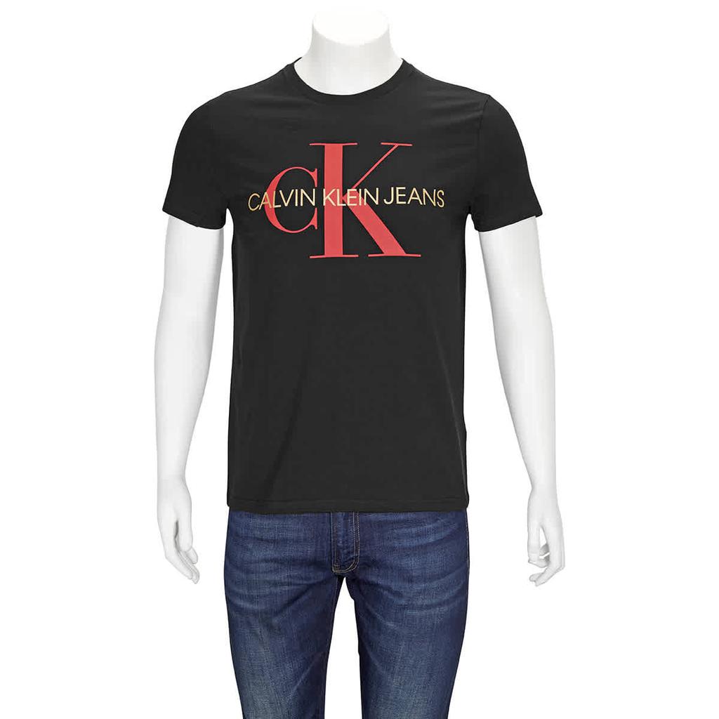 Calvin Klein Mens CNY Capsule Monogram Slim Fit T-Shirt, Size Large商品第1张图片规格展示