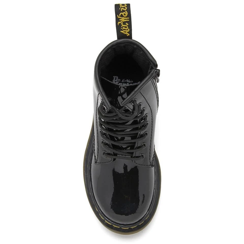 商品Dr. Martens|Dr. Martens Kids' 1460 J Patent Lamper Lace Up Boots - Black,价格¥480,第3张图片详细描述