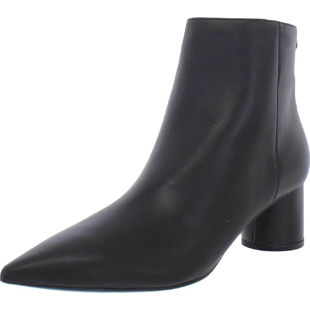 商品Calvin Klein|Calvin Klein Womens Genoa Leather Ankle Ankle Boots,价格¥731,第2张图片详细描述