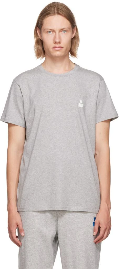 商品Isabel Marant|Gray Zafferh T-Shirt,价格¥818,第1张图片