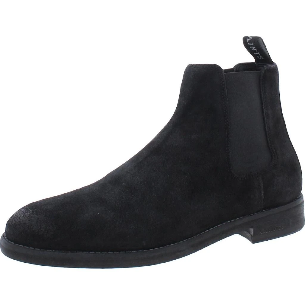 商品ALL SAINTS|All Saints Womens Harley Suede Ankle Booties,价格¥358,第1张图片