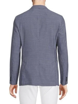 商品Theory|Clinton Houndstooth Wool Blend Sportcoat,价格¥1104,第2张图片详细描述