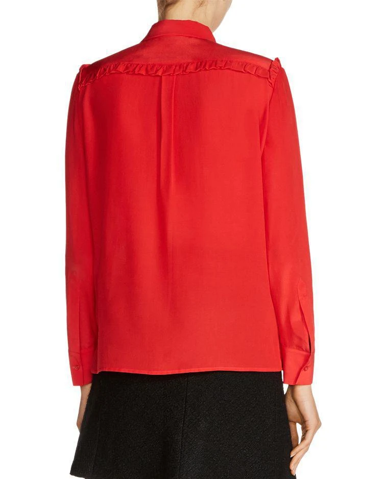 商品Maje|Callie Silk Shirt,价格¥1740,第2张图片详细描述