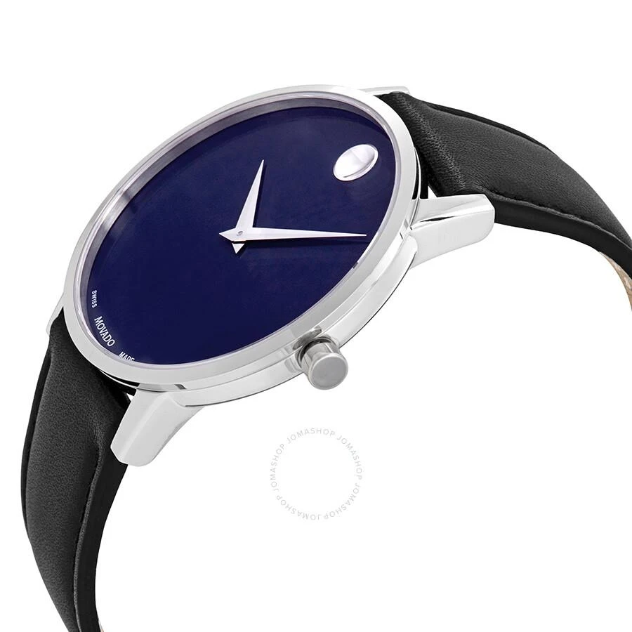 商品Movado|Museum Classic Blue Dial Men's Watch 0607270,价格¥1815,第2张图片详细描述