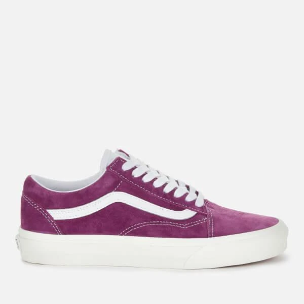 商品Vans|VANS WOMEN'S SUEDE OLD SKOOL TRAINERS - GRAPE JUICE/SNOW WHITE,价格¥316,第1张图片