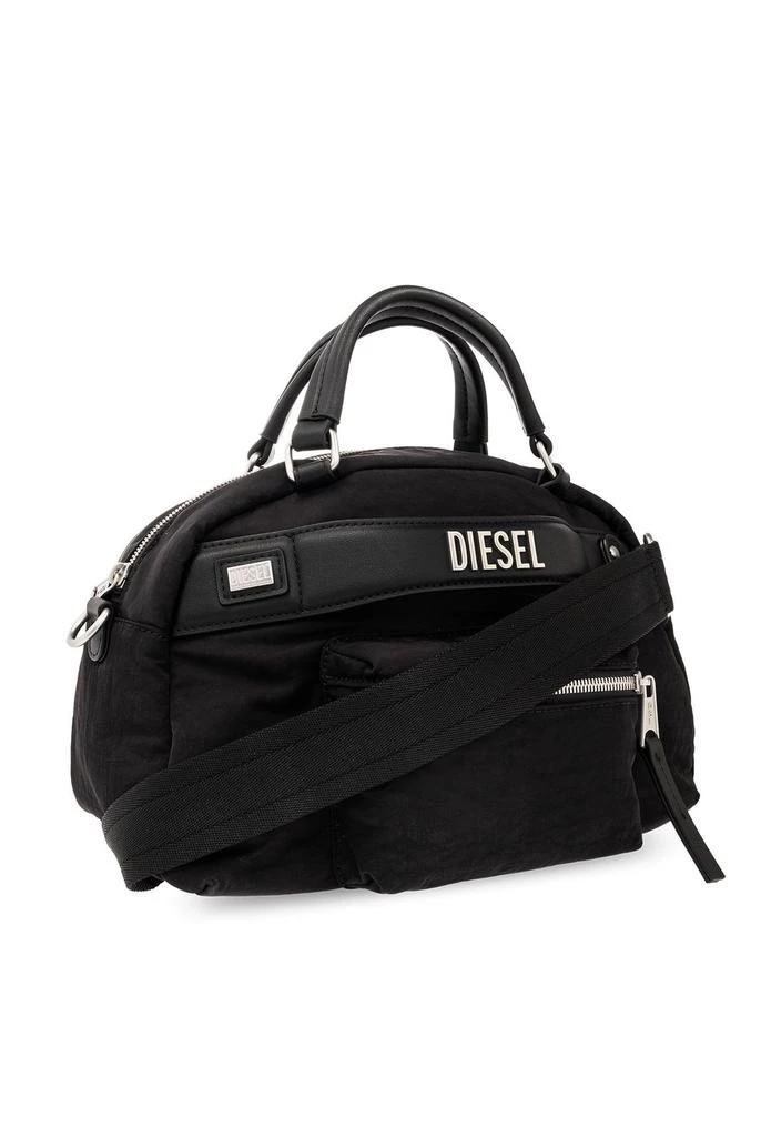商品Diesel|Diesel Logo Plaque Zipped Tote Bag,价格¥1475,第3张图片详细描述