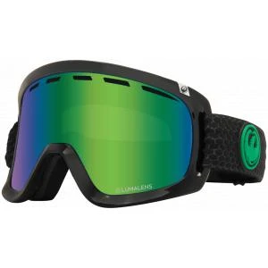 商品Dragon Goggles|Dragon Goggles - D1 OTG with Bonus Lens - One Size Lumalens Split; Grnion/Amber,价格¥529,第1张图片