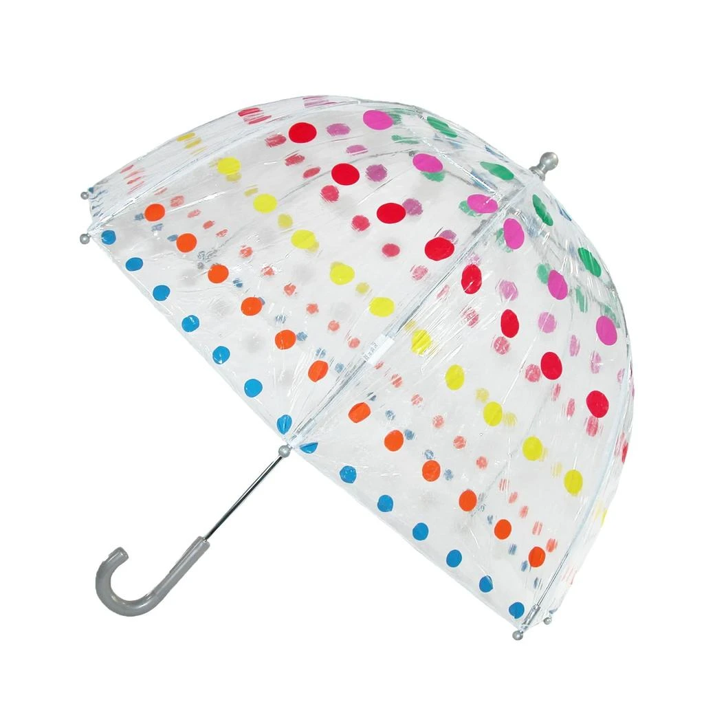 商品Totes|Kids' Vinyl Pinch-Proof Clear Bubble Umbrella,价格¥278,第2张图片详细描述