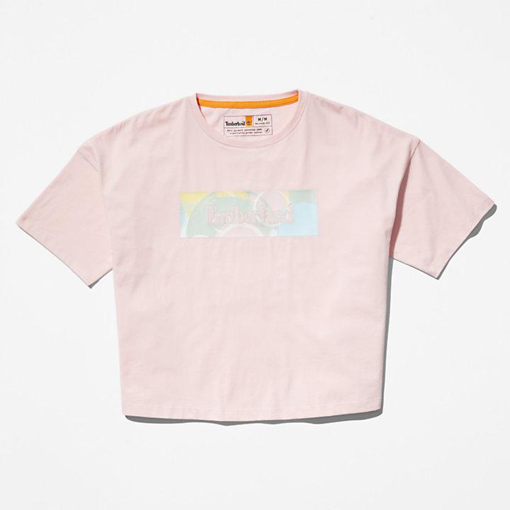 Pastel T-Shirt for Women in Pink商品第6张图片规格展示