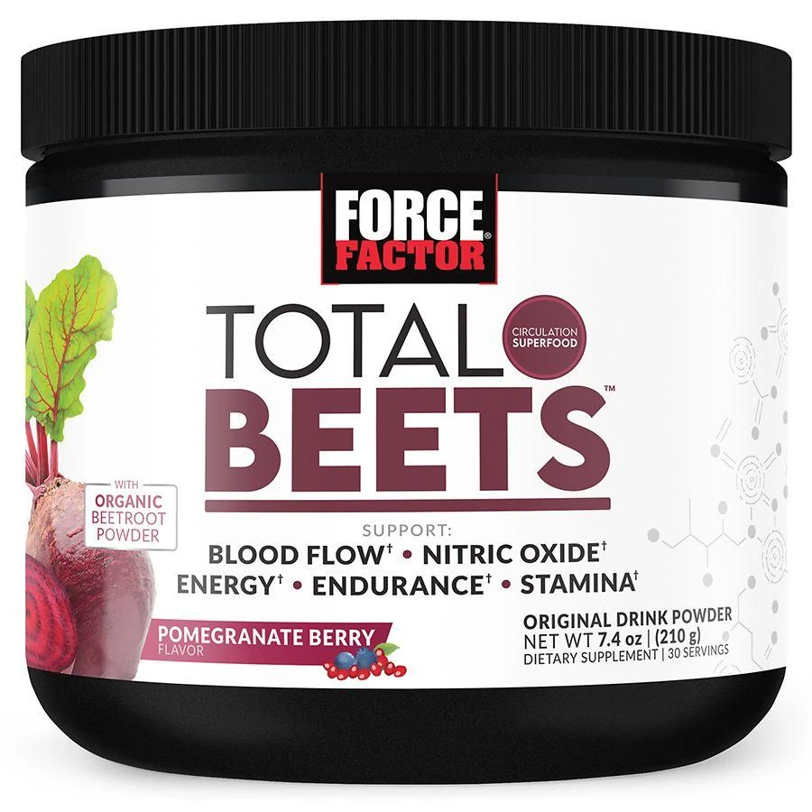 商品Force Factor|Total Beets Powder,价格¥185,第1张图片