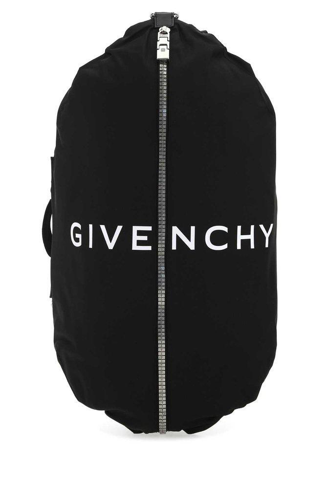 商品Givenchy|Givenchy Logo Printed Zipped Backpack,价格¥5893,第1张图片