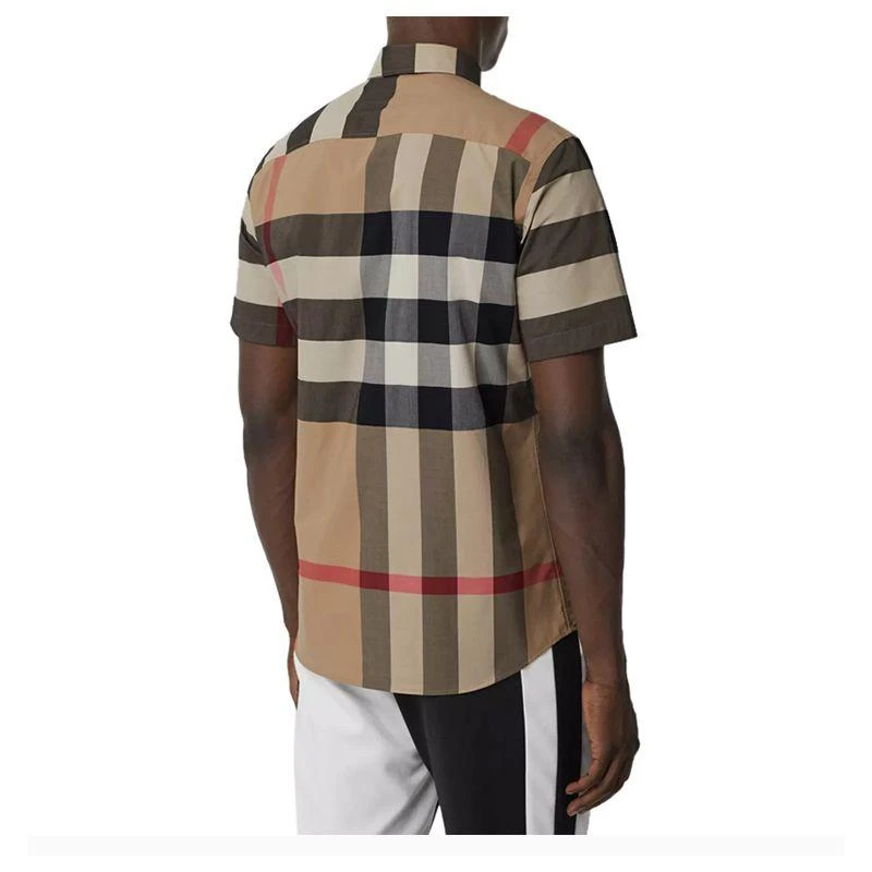 商品Burberry|BURBERRY 格纹男士衬衫 8017322,价格¥4163,第11张图片详细描述