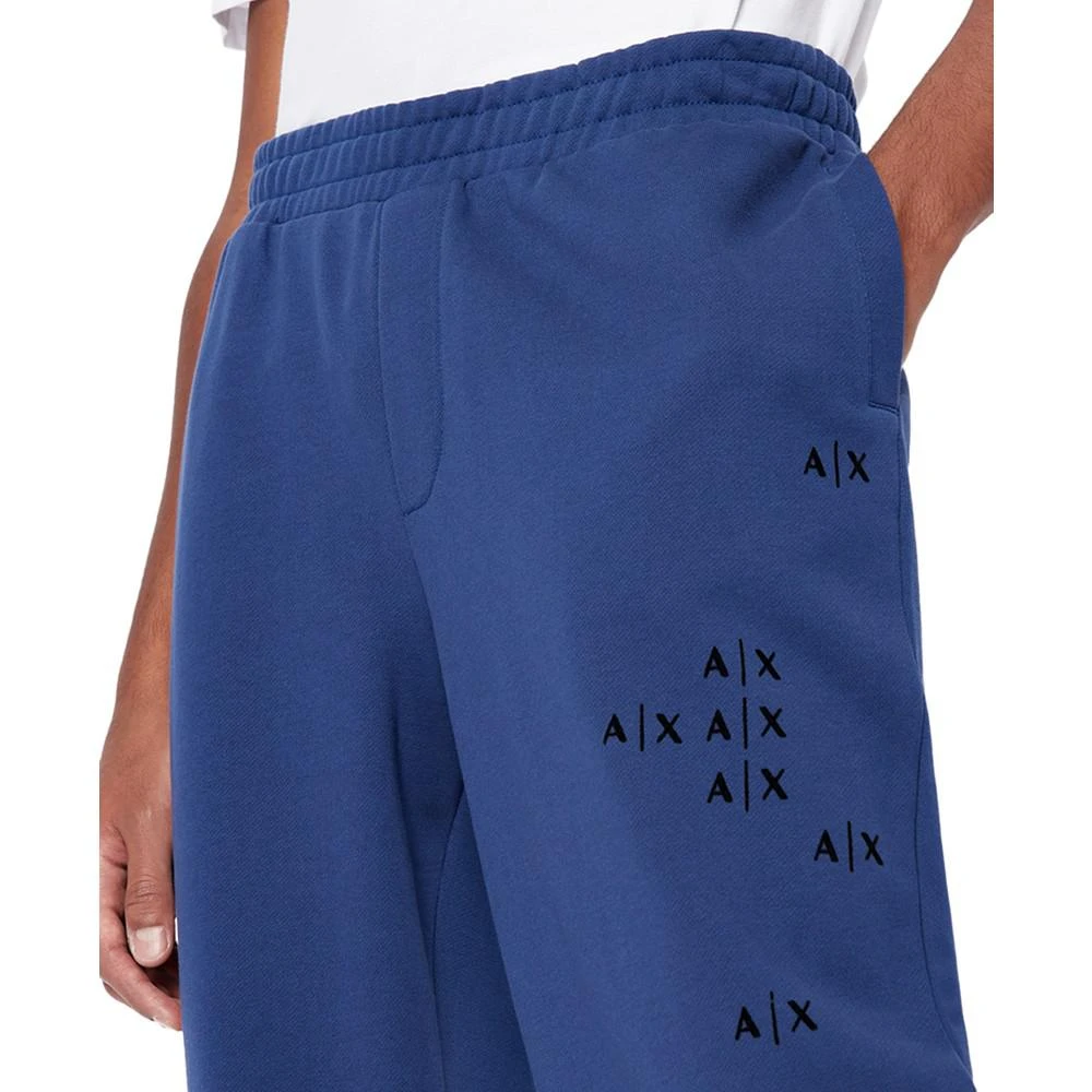 商品Armani Exchange|Men's Signature Fleece Logo Sweatpants,价格¥424,第5张图片详细描述