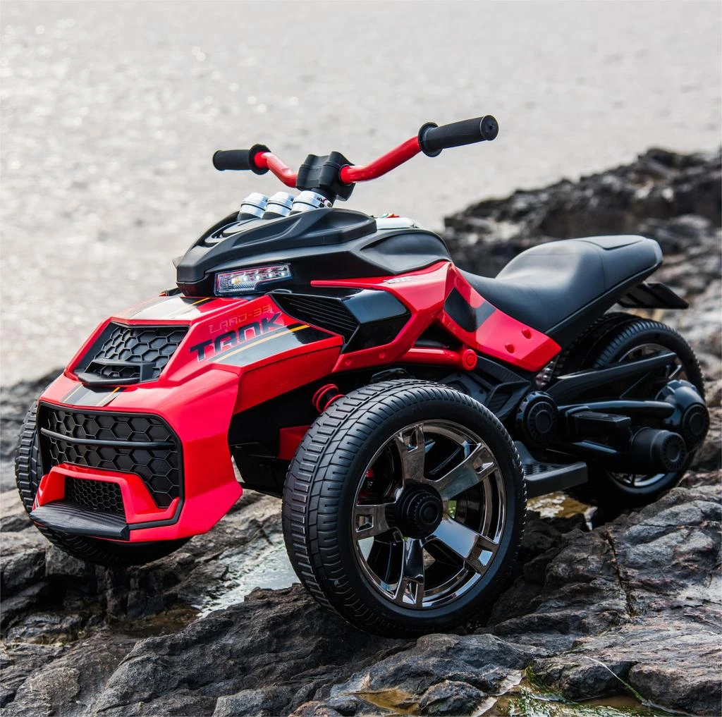商品Streamdale Furniture|Streamdale Eye-Catching Kids' Electric Car with Bluetooth,价格¥2649,第1张图片