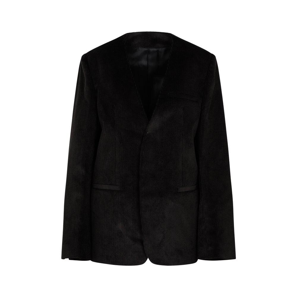 Totême Collarless Corduroy Suit Blazer商品第1张图片规格展示