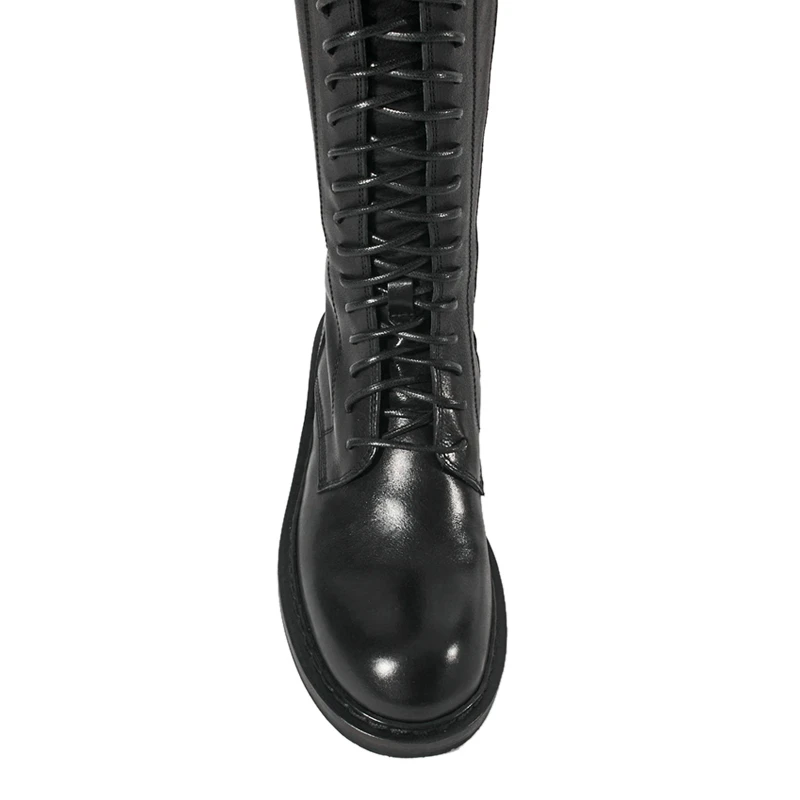 ANN DEMEULEMEESTER 黑色女士长筒靴 21012833-380-099 商品