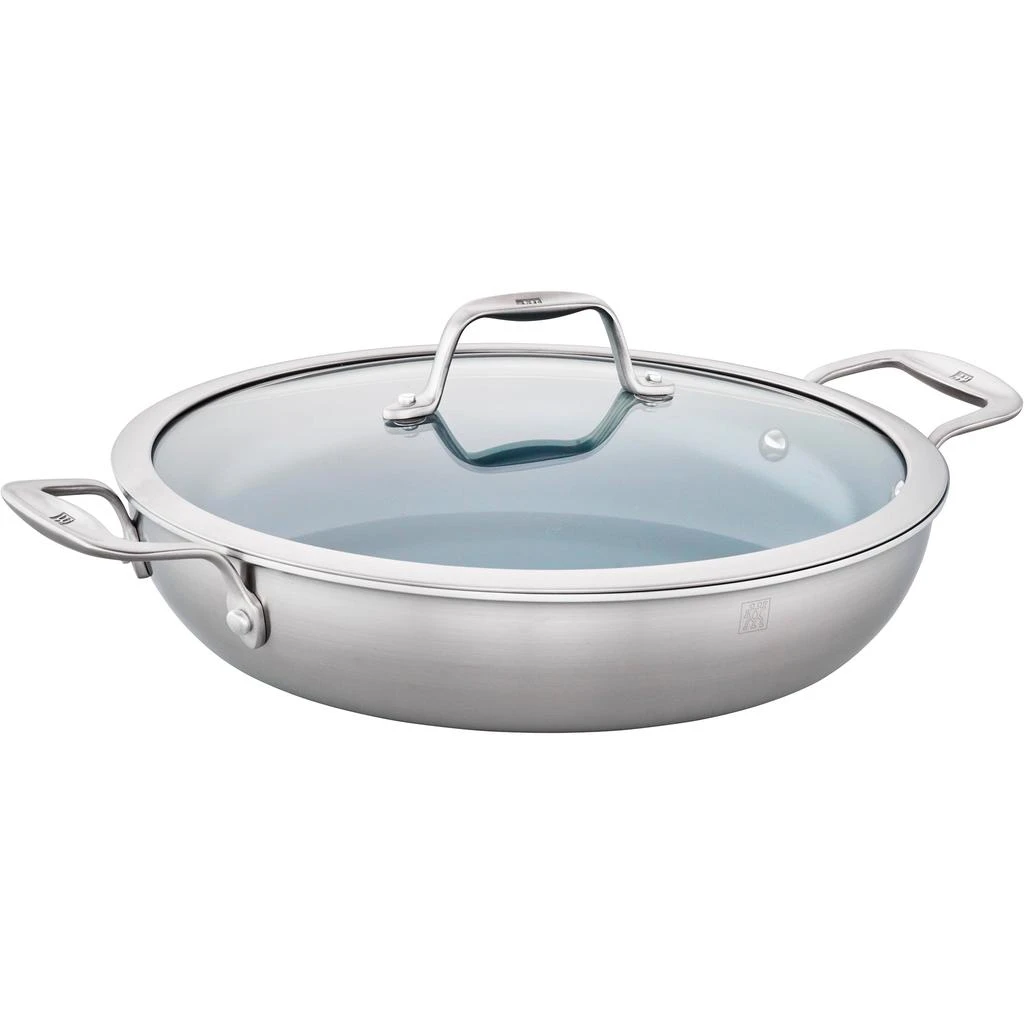 商品ZWILLING|Spirit 3-ply 4-qt Stainless Steel Ceramic Nonstick Braiser,价格¥1117,第1张图片