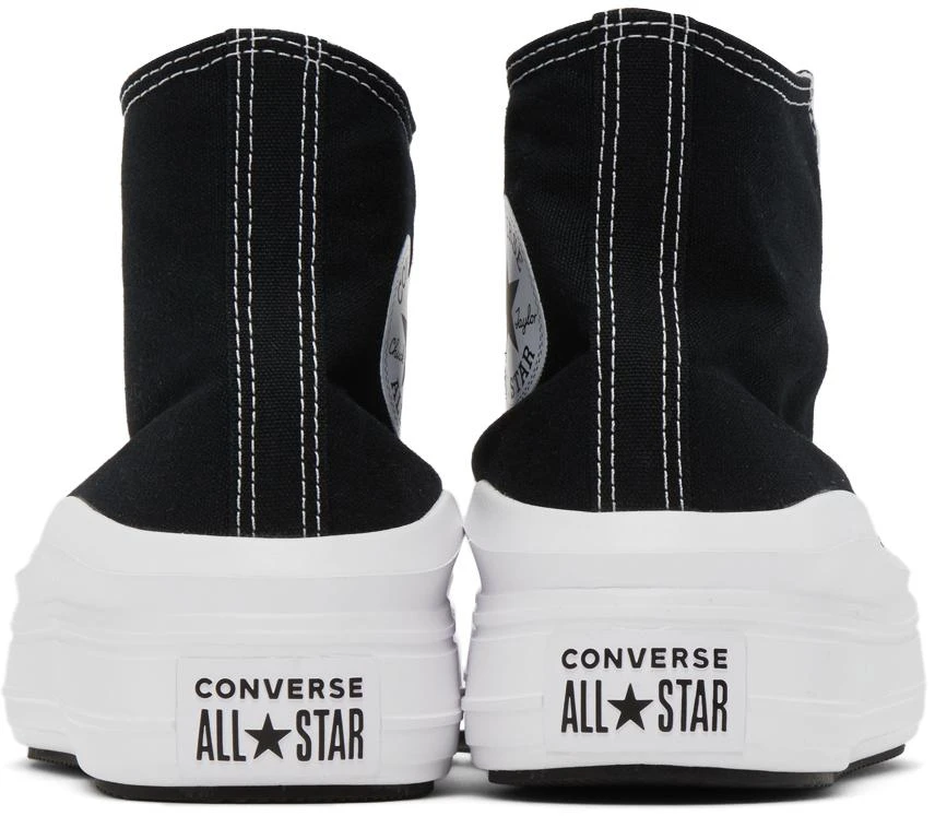 商品Converse|Black & White Chuck Taylor All Star Move High Sneakers,价格¥370,第4张图片详细描述