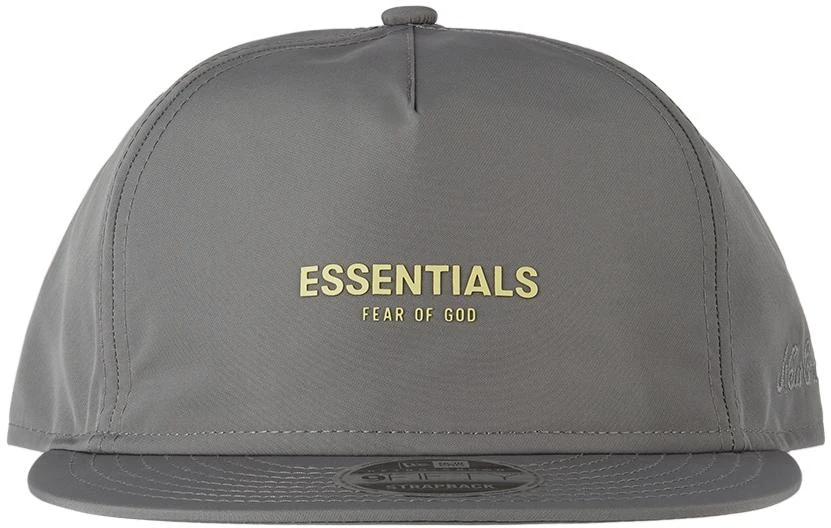 商品Essentials|Kids Grey New Era Edition Strapback Cap,价格¥366,第1张图片