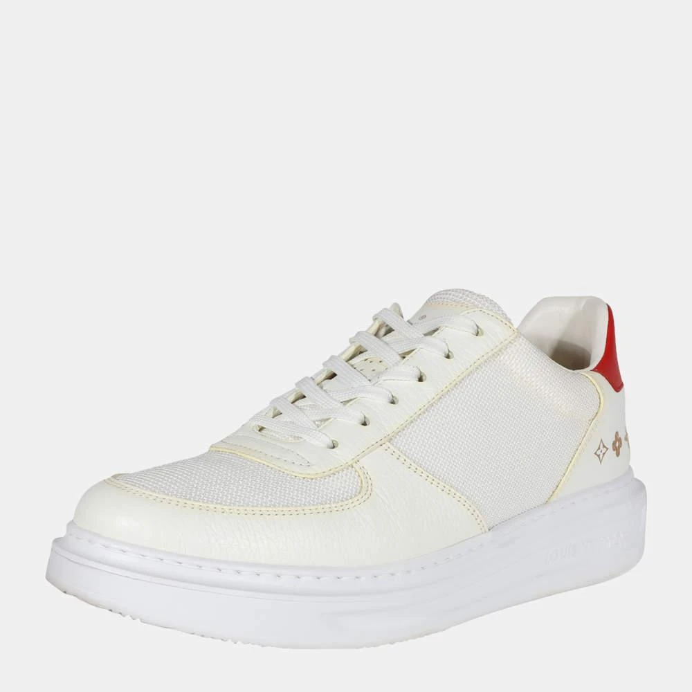 商品[二手商品] Louis Vuitton|Louis Vuitton White/Red Beverly Hills Sneakers (7.5 UK/IT 41.5),价格¥4629,第2张图片详细描述