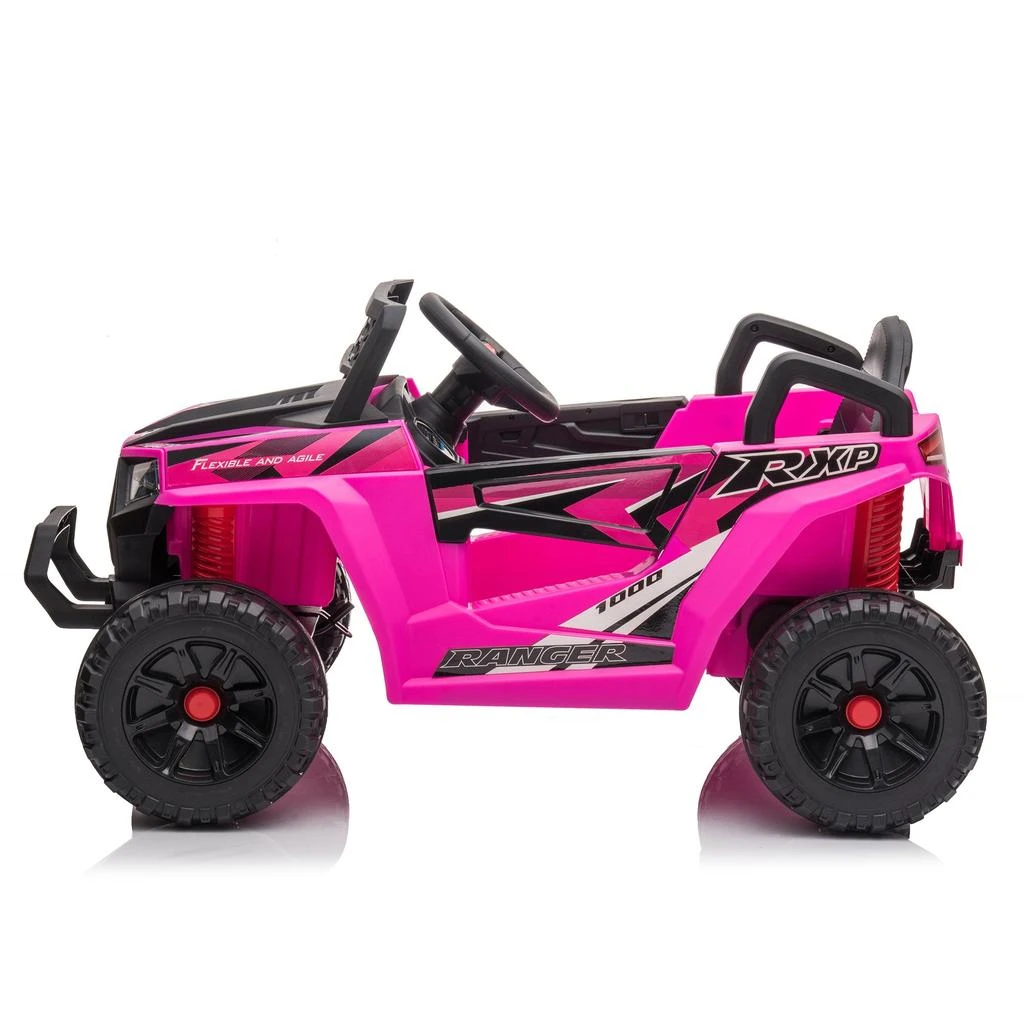 Streamdale Green 12V Kids Ride-On Electric UTV with Built-In Songs 商品