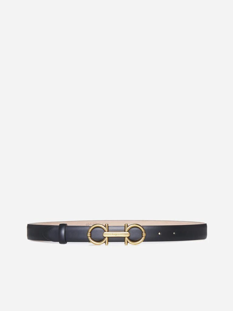 商品Salvatore Ferragamo|New Gancini leather belt,价格¥1645,第1张图片