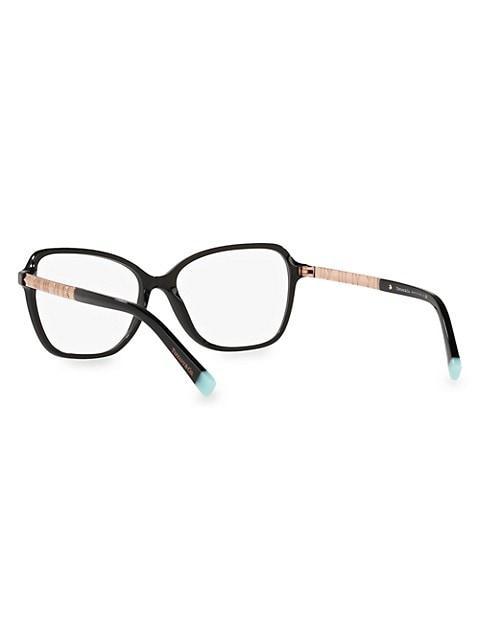 商品Tiffany & Co.|54MM Pillow Optical Eyeglasses,价格¥2502,第7张图片详细描述