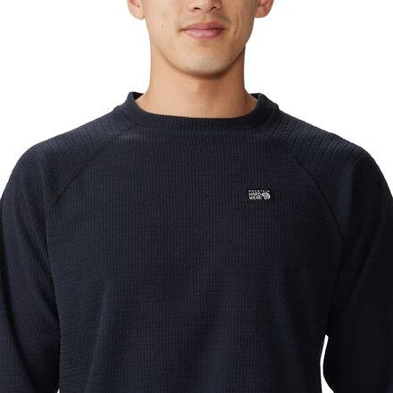 商品Mountain Hardwear|Summit Grid Long-Sleeve Crew - Men's,价格¥405,第4张图片详细描述
