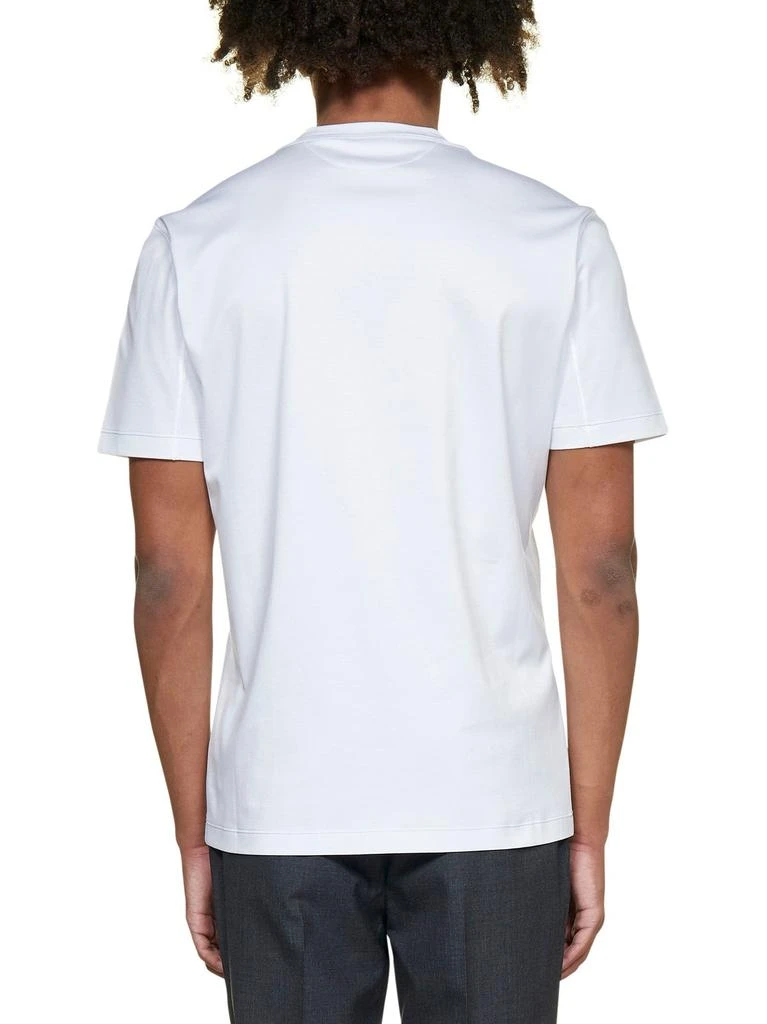 商品Brunello Cucinelli|Brunello Cucinelli Logo Embroidered Crewneck T-Shirt,价格¥2124-¥2548,第3张图片详细描述