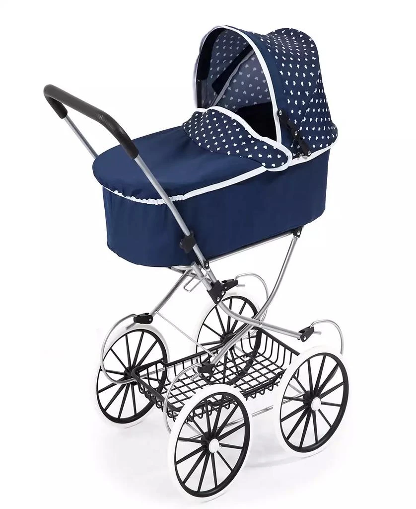 Dolls Classic Blue White Deluxe Pram 商品