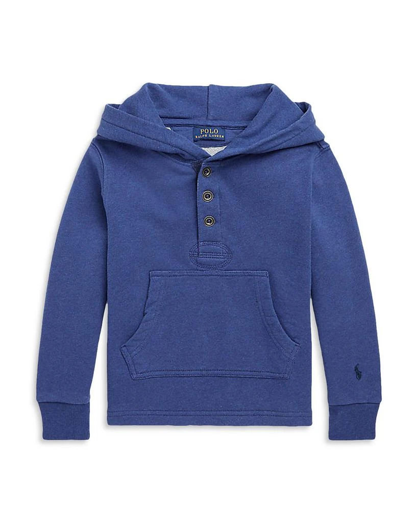 商品Ralph Lauren|Boys' Cotton Terry Hoodie - Little Kid, Big Kid,价格¥220,第1张图片详细描述