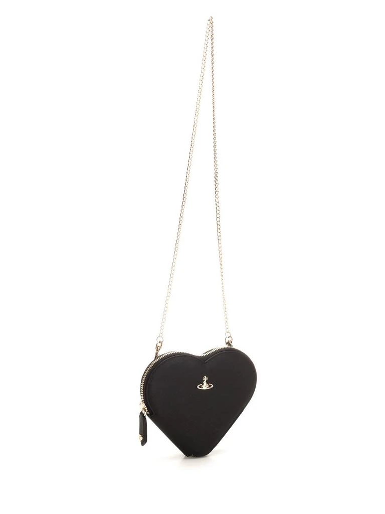商品Vivienne Westwood|Vivienne Westwood Heart Shaped Logo Plaque Crossbody Bag,价格¥1440,第3张图片详细描述