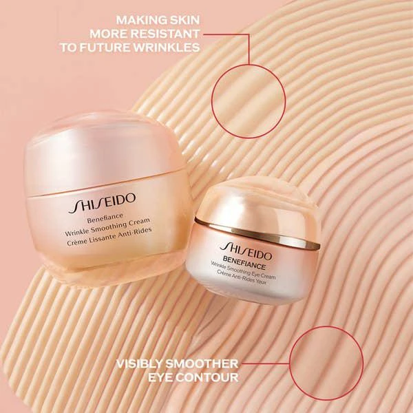 商品Shiseido|Shiseido Benefiance Wrinkle Smoothing Eye Cream 15ml,价格¥792,第4张图片详细描述