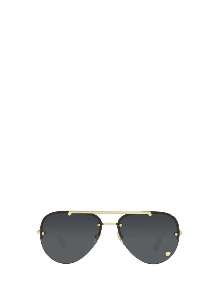 商品Versace|Versace Eyewear Medusa Glam Aviator Frame Sunglasses,价格¥1426,第1张图片