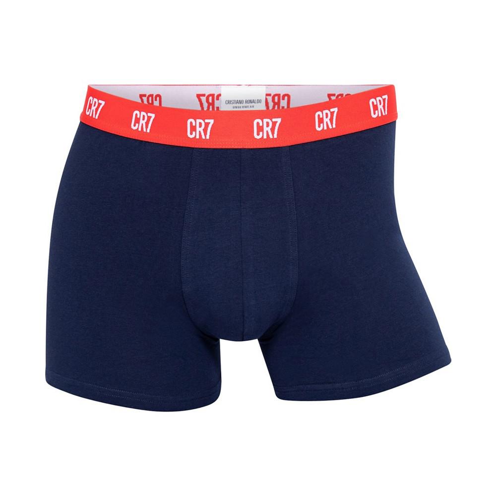 Cristiano Ronaldo Men's Basic Trunk, Pack of 3商品第2张图片规格展示