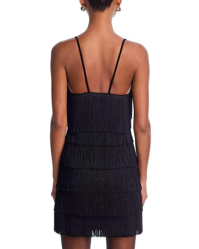 商品Norma Kamali|Fringe Slip Mini Dress,价格¥2893,第4张图片详细描述