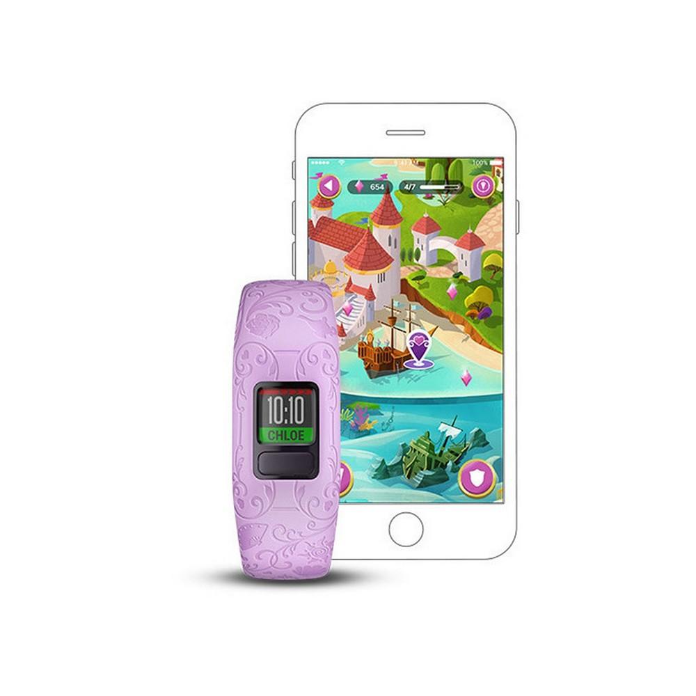 vívofit jr. 2 Disney Princess Kids Activity Tracker in Purple商品第2张图片规格展示