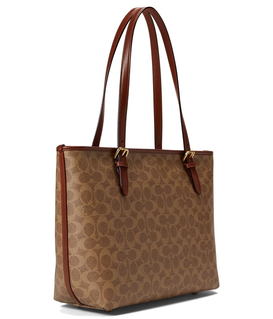 商品Coach|Coated Canvas Signature Taylor Tote,价格¥2391,第2张图片详细描述