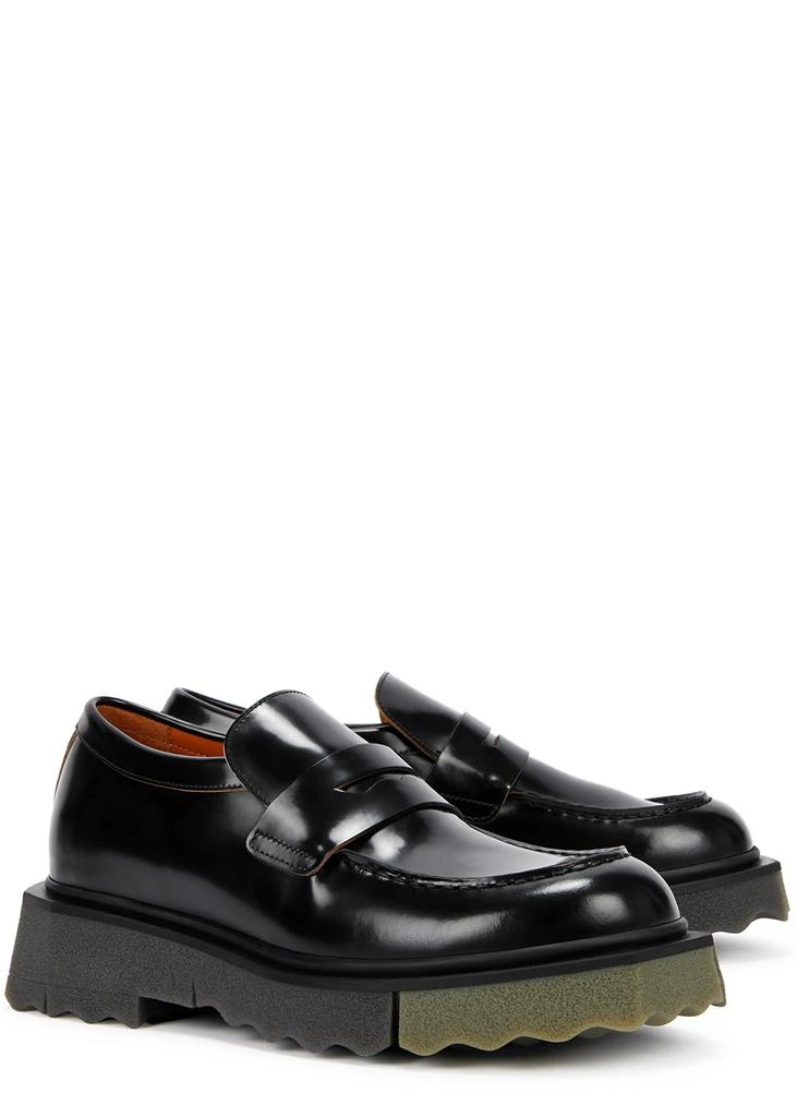 商品Off-White|Leather loafers,价格¥3727,第2张图片详细描述