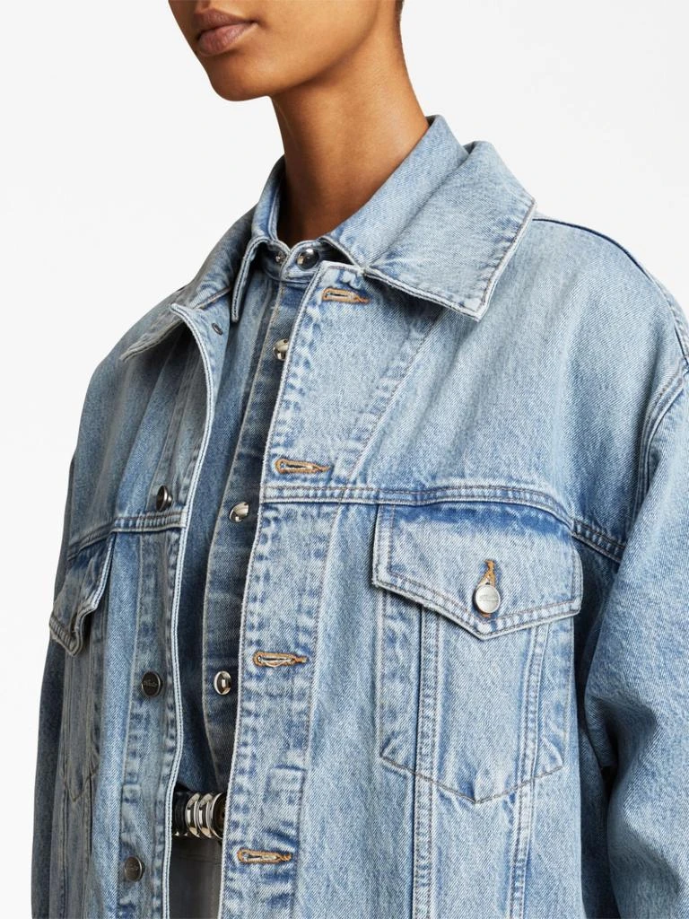 商品Khaite|GRIZZO DENIM JACKET,价格¥5391,第3张图片详细描述