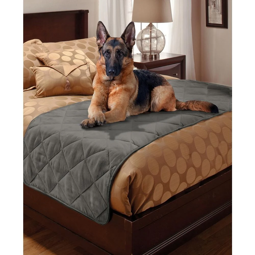 商品P/Kaufmann Home|Pet Pals Quilted Faux Suede Twin Bed Protector,价格¥271,第4张图片详细描述