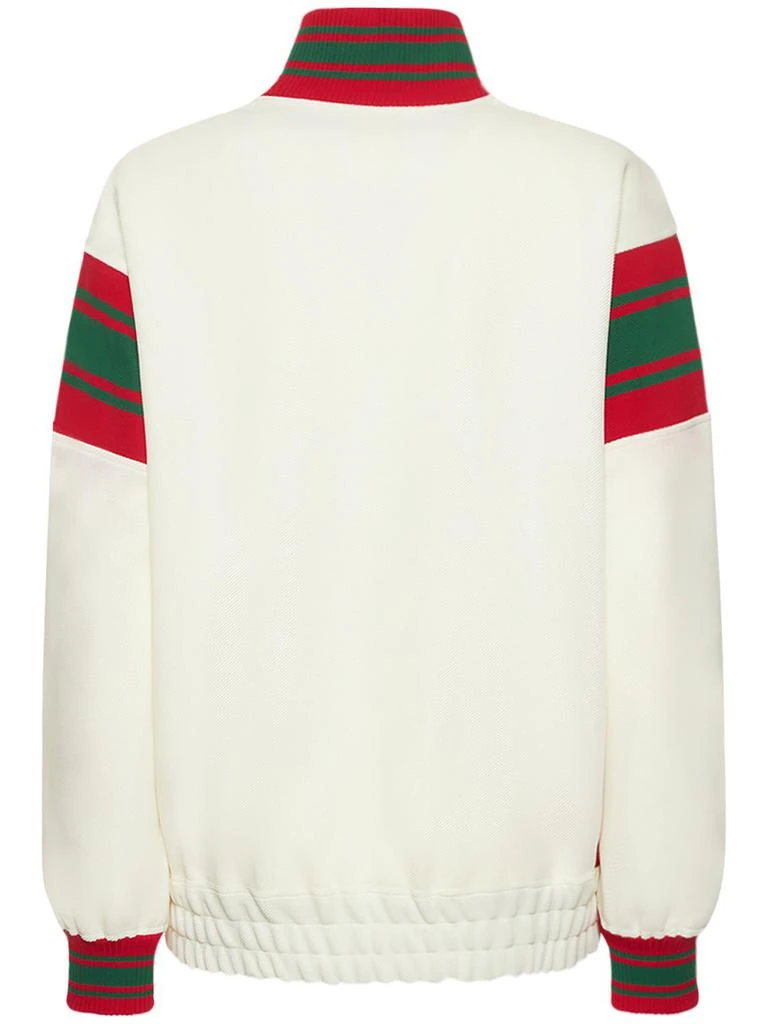 商品Gucci|Cosmogonie Tech Jersey Zip Sweatshirt,价格¥17216,第4张图片详细描述