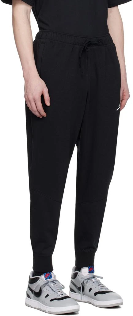 商品Jordan|Black Dri-FIT Sportwear Crossover Sweatpants,价格¥516,第2张图片详细描述