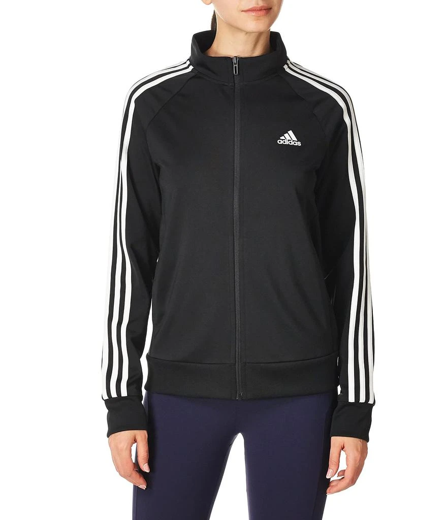 商品Adidas|Plus Size Essentials Warm-Up 3-Stripes Track Jacket,价格¥165,第1张图片