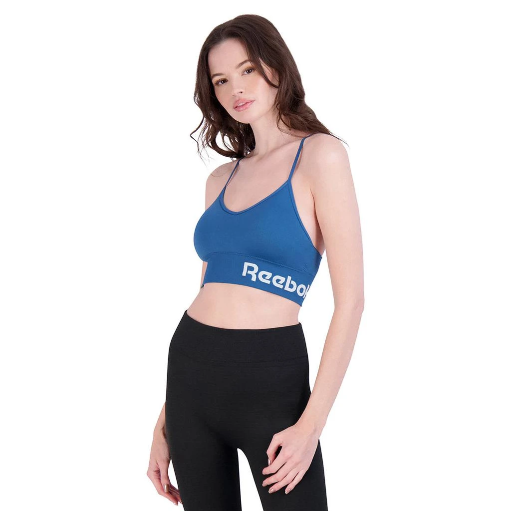 商品Reebok|Reebok Women's Seamless Longline Bralette 2-Pack,价格¥53,第4张图片详细描述