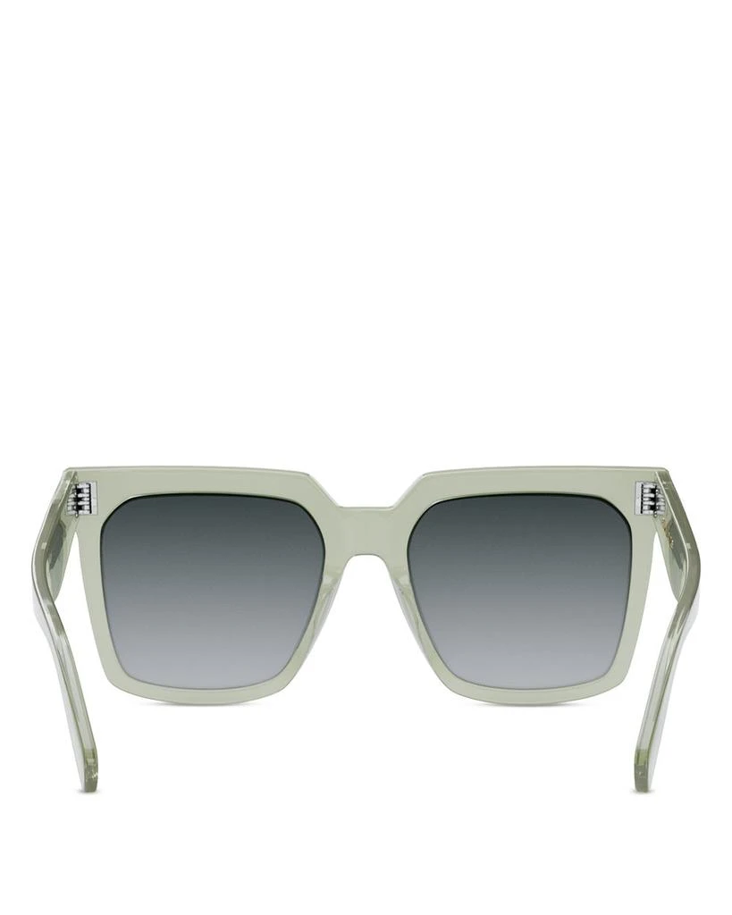 Bold 3 Dots Geometric Sunglasses, 55mm 商品